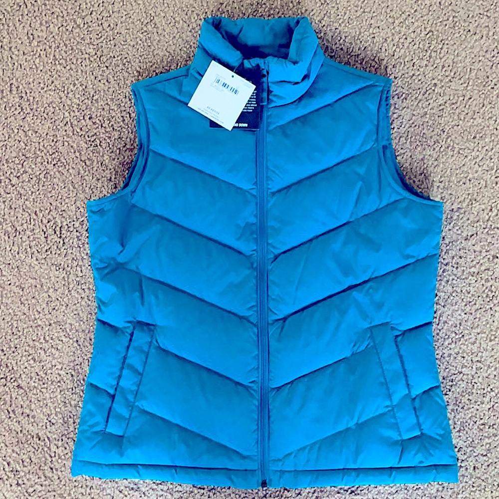 Lands’ End puffer vest jacket- Women’s xsmall/p